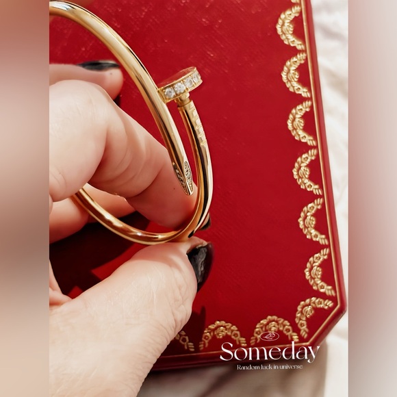 CARTIER JUSTE UN CLOU BRACELET W DIAMOND - Picture 7 of 8